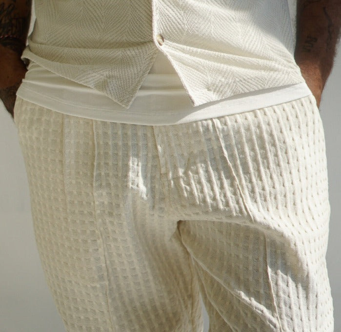 Embossed - Seamless Errol Trousers