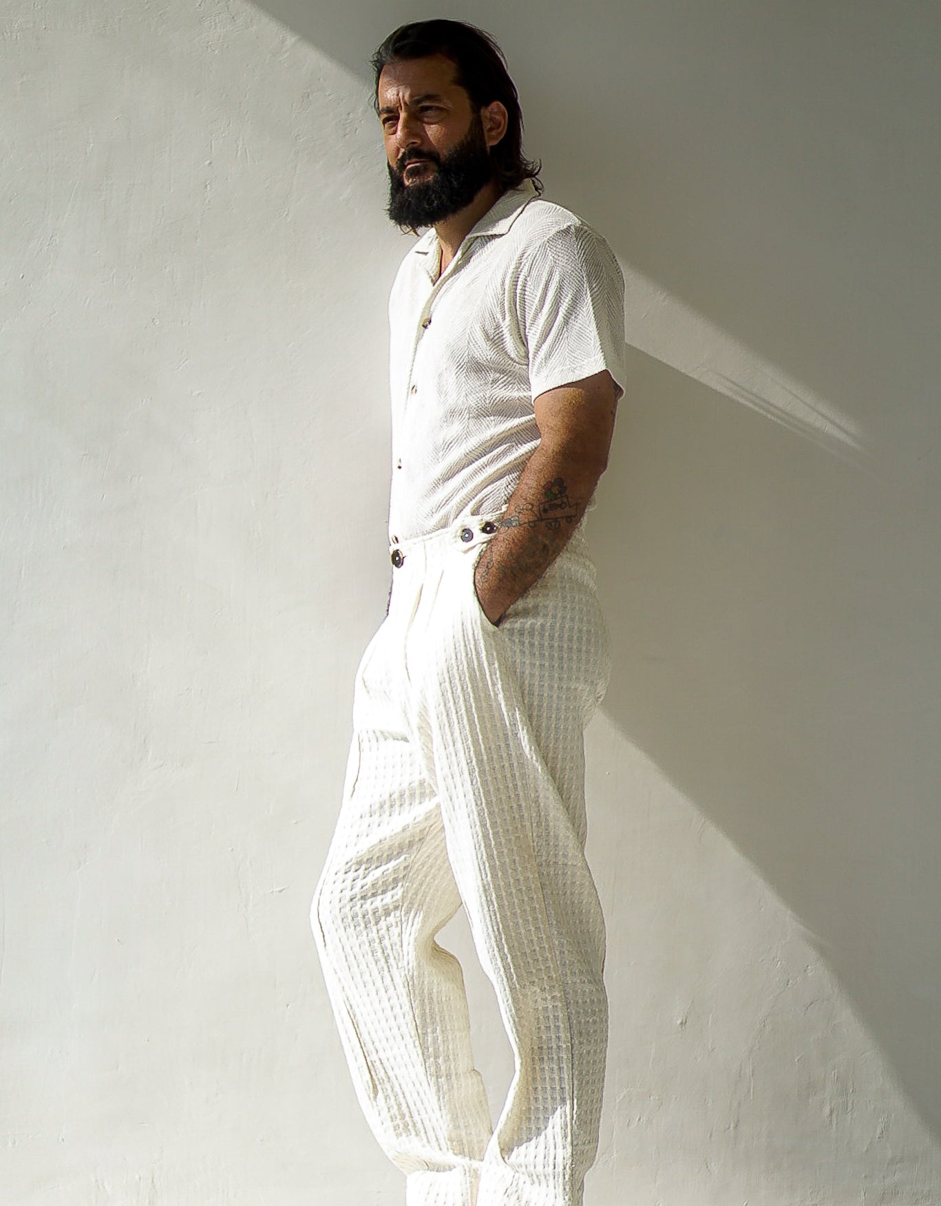 Embossed - Seamless Errol Trousers