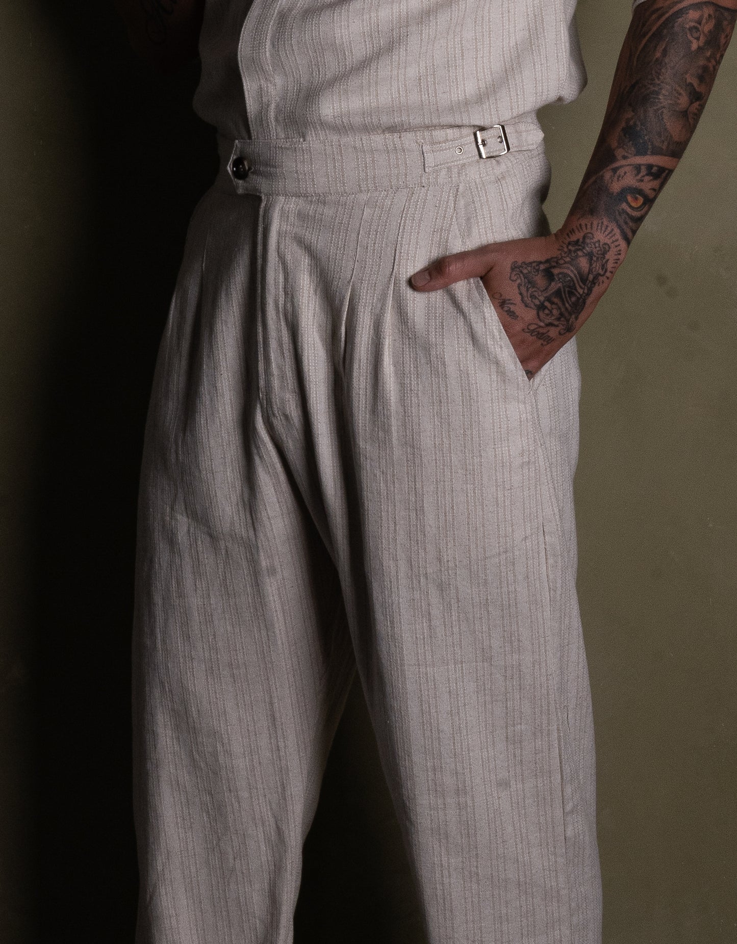Lloyd Lounge Buckle Trousers