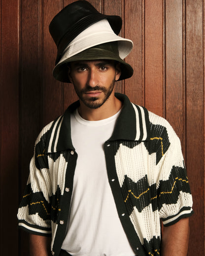Leather Bucket Hat