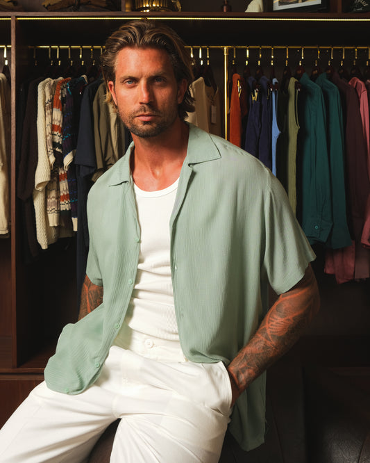 Stefano Crinkle Shirt